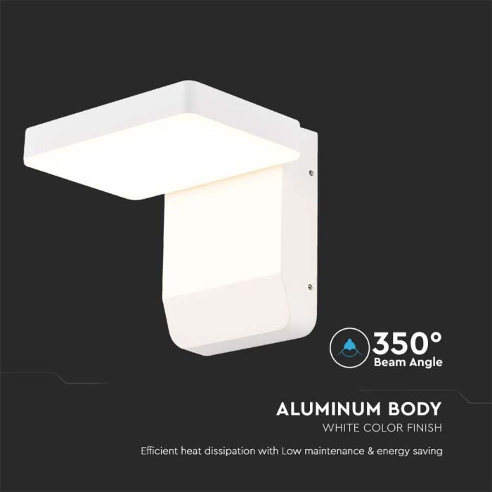 Aplique LED giratorio V-TAC - Impermeable IP65 - Blanco - 17W - 2520 Lúmenes - 3000K-extra-5.webp