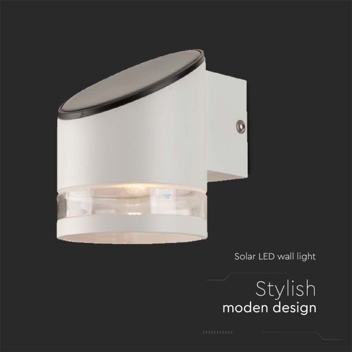 Aplique Solar Sensor V-TAC - IP44 - Blanco Lúmenes - 3000K-extra-3.webp