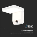 Aplique LED Giratorio V-TAC - Sensor PIR - Impermeable IP65 - Blanco - 17W - 2580 Lumens - 4000K-extra-6.webp