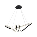 V-TAC Lámpara de techo de diseño - IP20 - Negra - 24W - 3240 Lumens - 3000K-extra-1.webp