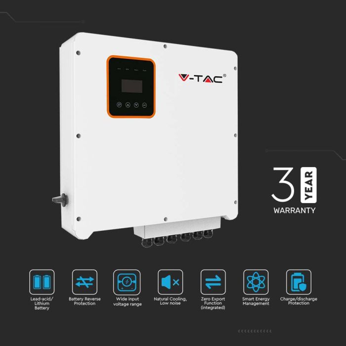 INVT Trifásico - Inversor Híbrido - IP65 Estanco - 8kW - Blanco-extra-4.webp