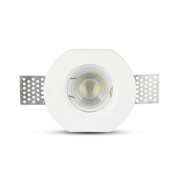 V-TAC LED Aro redondo - Empotrable - GU10 - IP20 - Blanco-extra-5.webp