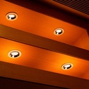 V-TAC LED Aro de yeso redondo - Empotrable - GU10 - IP20 - Blanco + Oro rosa mate-extra-1.webp