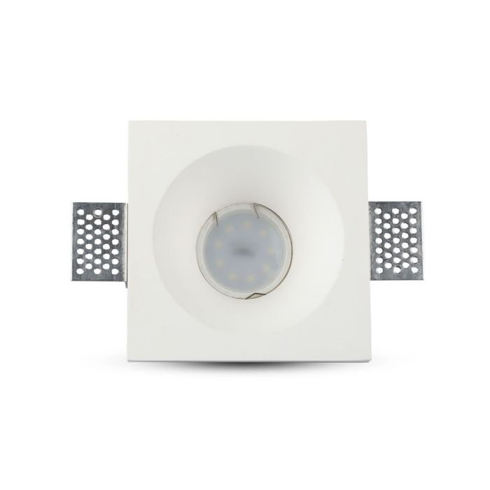 V-TAC LED Aro cuadrado - Empotrable - GU10 - IP20 - Blanco-extra-5.webp