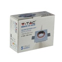 V-TAC Aro de yeso cuadrado LED - Empotrable - GU10 - IP20 - Blanco + Oro rosa mate-extra-9.webp