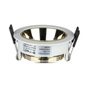 V-TAC LED Aro redondo - Empotrable - GU10 - IP20 - Blanco + Dorado-extra-5.webp