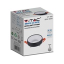V-TAC LED Aro redondo - Empotrables - GU10 - IP20 - Negro + Blanco-extra-5.webp