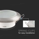 V-TAC LED Aro - Empotrables - GU10 - IP44 - Níquel Satinado-extra-4.webp