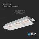 Foco LED V-TAC - Empotrable - GU10 - IP20 - Blanco-extra-3.webp