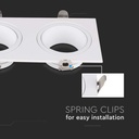 Foco LED V-TAC - Empotrable - GU10 - IP20 - Blanco-extra-5.webp