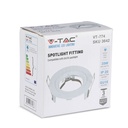 Aro redondo LED V-TAC - Empotrable - GU10 - IP20 - Blanco-extra-5.webp