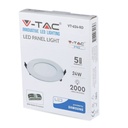 Mini panel LED redondo V-TAC - Samsung - Serie Premium - IP20 - Blanco - 24W - 2000 Lúmenes - 3000K-extra-5.webp