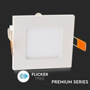 Mini panel LED cuadrado V-TAC - Serie Premium - IP20 - Blanco - 3W - 210 Lúmenes - 6400K-extra-5.webp
