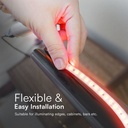 V-TAC Tira de Luz LED - 220V - IP65 Impermeable - Código de Color: Rojo - Rollo de 10m-extra-6.webp