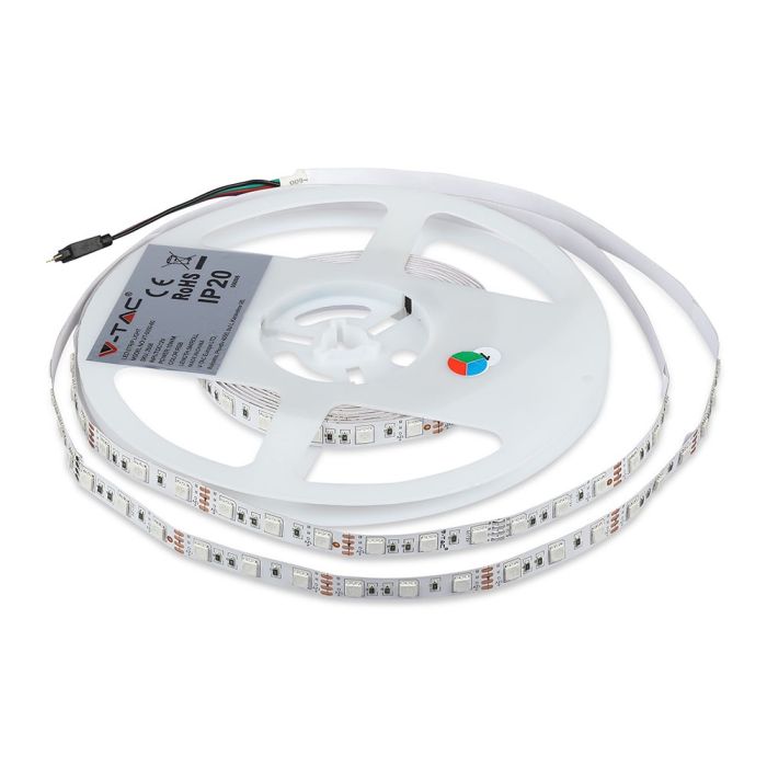 LED Tira de luz LED Kits - EU Plug - IP20 - RGB - 5m Roll-extra-1.webp