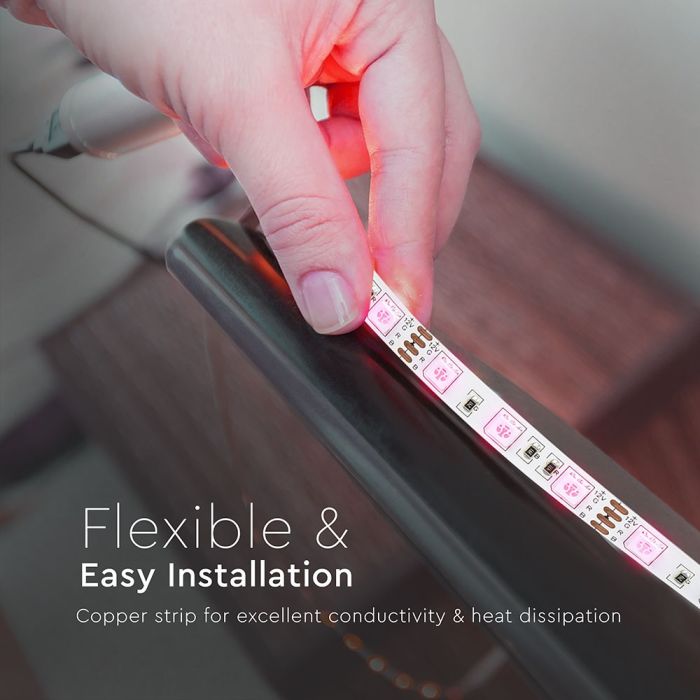 LED Tira de luz LED Kits - EU Plug - IP20 - RGB - 5m Roll-extra-6.webp