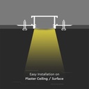 Tiras de luz LED empotradas V-TAC - Kit de montaje difusor - IP20 - Plata-extra-1.webp