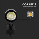 V-TAC LED COB Foco de carril - IP20 - Negro - 35W- 3000 Lumens - 6000K-extra-3.webp