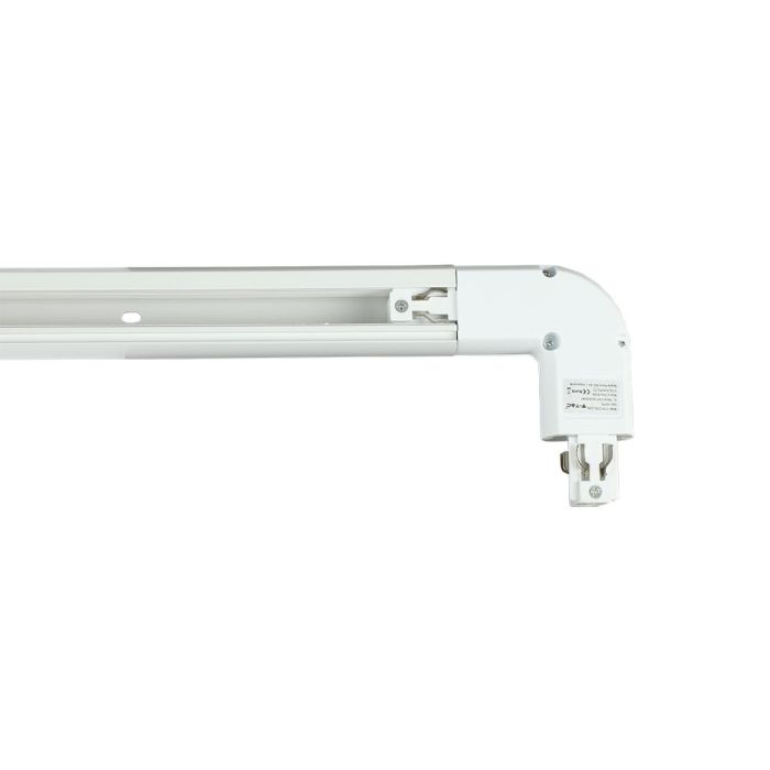 V-TAC LED Foco de carril - Accesorios - Conector de carril 4L - IP20 - Blanco-extra-2.webp