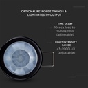 Sensor de movimiento por infrarrojos V-TAC - IP20 - Negro-extra-8.webp