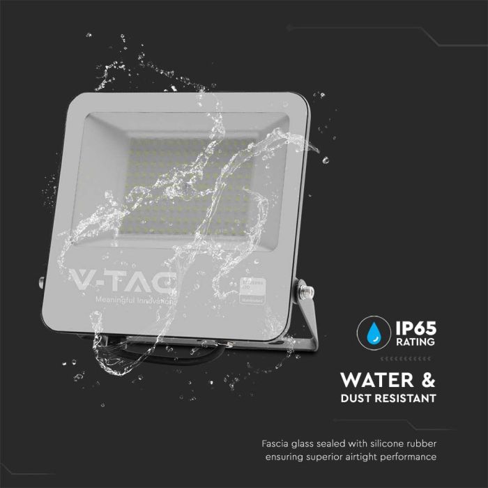 Proyector LED V-TAC - Samsung - Impermeable IP65 - Negro - 100W - 11480 Lúmenes - 6500K-extra-7.webp