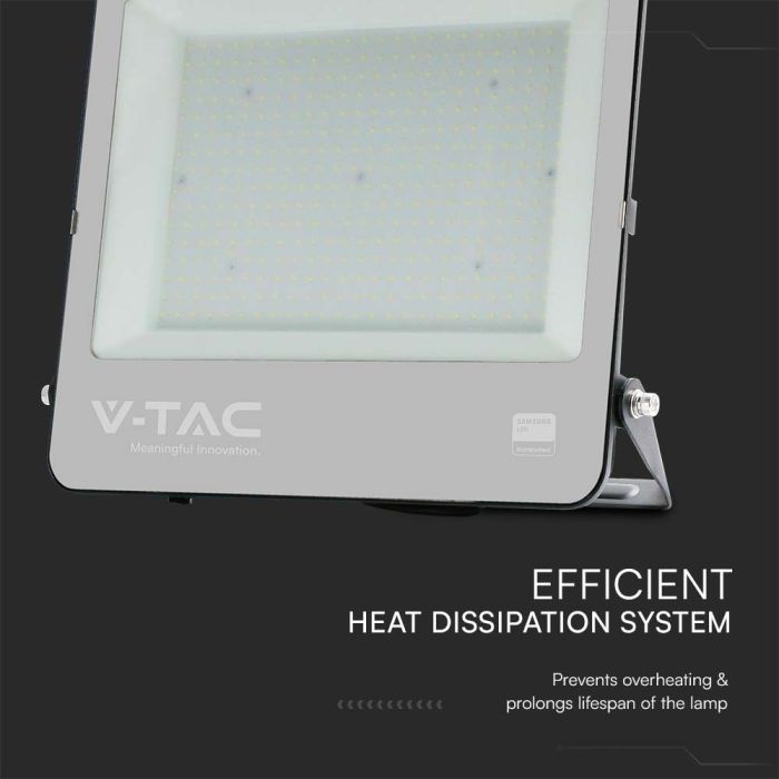 Proyector LED V-TAC - Samsung - 135lm/w - Impermeable IP65 - Negro - 300W - 34440 Lúmenes - 6500K-extra-5.webp