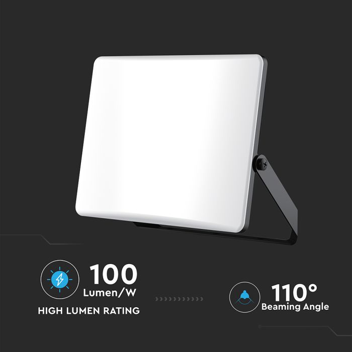 Proyector LED V-TAC - 100lm/w - Serie CCT - Impermeable IP65 - Negro - 50W - 5000 Lumens - 3IN1-extra-7.webp