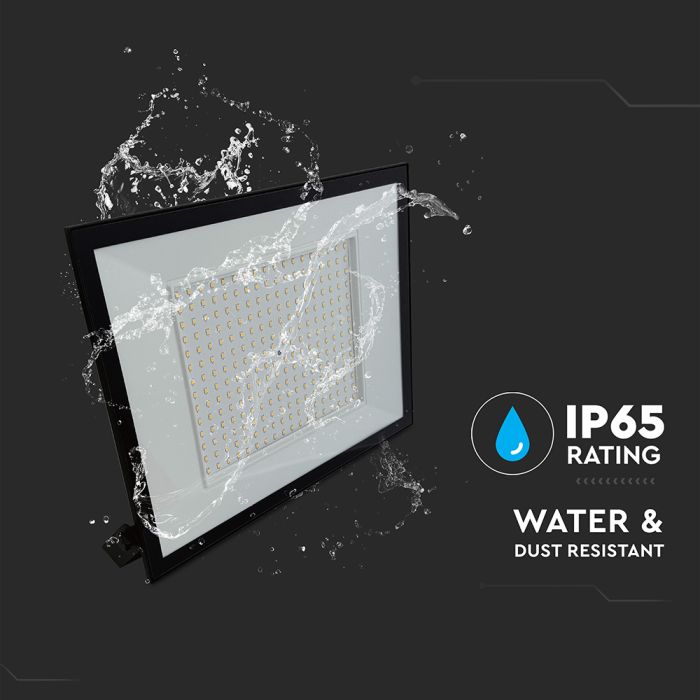Proyector LED V-TAC - Serie E - Impermeable IP65 - Negro - 200W - 19200 Lumens - 6500K-extra-5.webp
