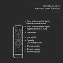 Proyector Solar V-TAC - IP65 Impermeable - Cuerpo Negro - 1600 Lumens - 4000K-extra-7.webp