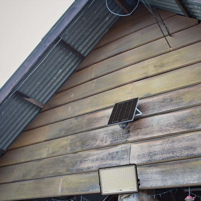 Proyector Solar V-TAC - Impermeable IP65 - Negro - 20W - 2600 Lumens - 6400K-extra-2.webp