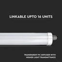 LED Batten Fitting - Serie G - IP65 Waterproof - 18W- 2160 Lumens - 6500K - Pack de 2-extra-4.webp