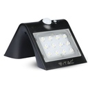 Aplique Solar V-TAC - IP65 Impermeable - Negro - 1.5W - 220 Lumens - 4000K - Pack de 4-extra-7.webp