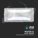 V-TAC LED Luz de Pared - Softlight Pasamuros - IP65 Impermeable - Gris - 12W - 1160 Lumens - 4000K-extra-4.webp