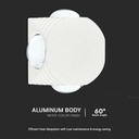Aplique LED Redondo V-TAC - IP54 - Blanco - 4W - 390 Lumens - 3000K-extra-4.webp