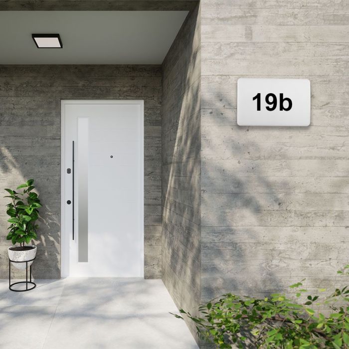 V-TAC LED Luz de Pared - Casa No. Luces - Samsung - IP65 Impermeable - Blanco - 12W - 1100 Lúmenes - 4000K-extra-1.webp