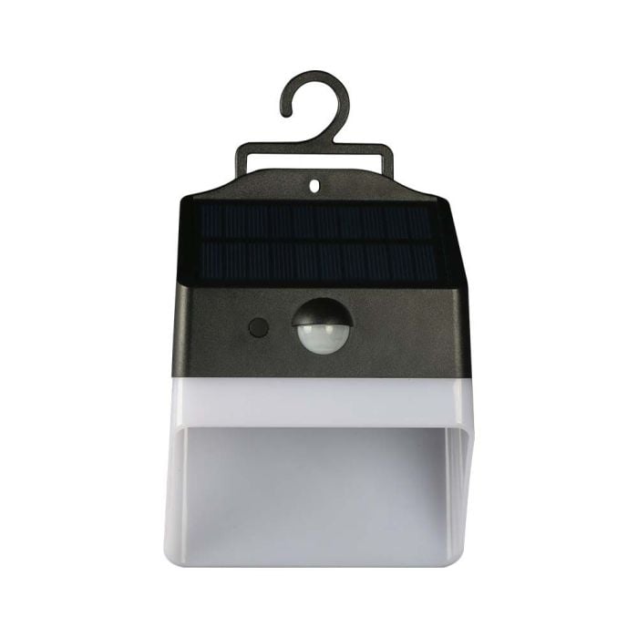 V-TAC Sensor Solar Luz de Pared - IP65 Impermeable - Negro + Blanco - 2W - 200 Lumens - 4000K-extra-16.webp