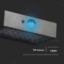Aplique Solar Sensor V-TAC - IP65 Impermeable - Cuerpo Negro - 3W - 350 Lumens - 4000K + 3000K-extra-9.webp