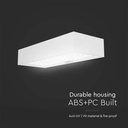 Luz Solar de Pared con Sensor V-TAC - IP65 Impermeable - Cuerpo Blanco - 900 Lumens - 4000K-extra-6.webp
