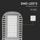 Farola LED Slim - Samsung - IP65 Impermeable - Gris - 50W - 6850 Lúmenes - 6500K-extra-7.webp