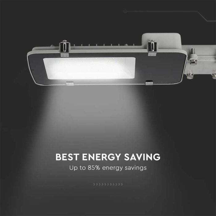 V-TAC LED Farola - Samsung - 115 Lumens - IP65 Impermeable - Gris - 30W - 3000 Lumens - 4000K-extra-5.webp