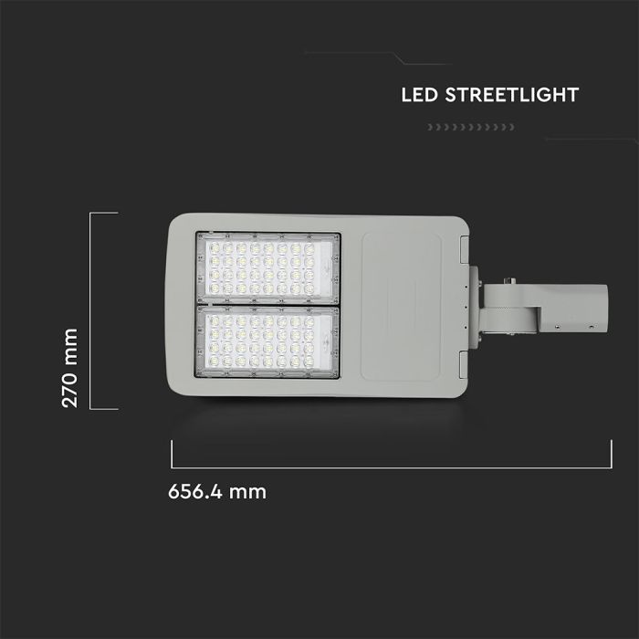 V-TAC LED Farola - Samsung - 140lm/w - IP65 Impermeable - Gris - 120W - 16800 Lumens - 5700K-extra-6.webp