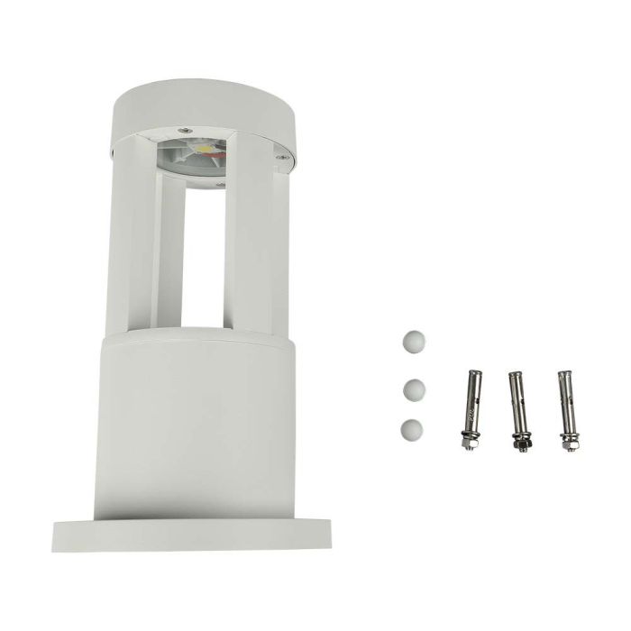 V-TAC Luz de Bolardo Exterior - IP65 Impermeable - Blanco - 10W - 1000 Lumens - 4000K - 25CM-extra-6.webp