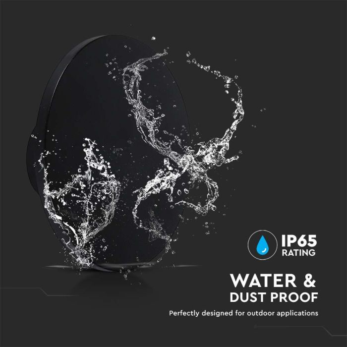 Aplique Moderno LED V-TAC - 100lm/w - IP65 Estanco - 12W - 1200 Lumens - 3000K - 160MM-extra-6.webp