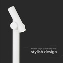 V-TAC Lámpara de Bolardo para Exteriores - IP44 - Cuerpo Blanco - 4W - 390 Lumens - 3000K-extra-4.webp