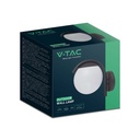 V-TAC Lámpara de Pared Exterior - UP - Down - Accesorios de Pared - Soporte E27 - IP44 - Negro Mate-extra-6.webp