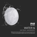 Luz de Cúpula Redonda LED - Mamparo - Samsung - 130lm/w - IP65 Impermeable - 20W - 2600 Lumens - 3IN1-extra-7.webp