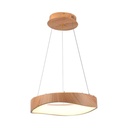 V-TAC Lámpara de techo de diseño - IP20 - Madera + Blanco - 18W- 2100 Lumens - 3000K-extra-1.webp