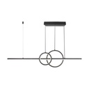 V-TAC Lámpara de techo de diseño - IP20 - Negra - 15W - 1500 Lumens - 4000K-extra-1.webp