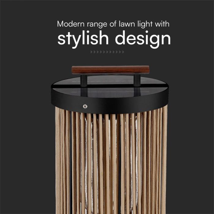 V-TAC Lámpara solar para césped - IP65 Impermeable - 3000K-extra-5.webp