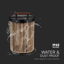 V-TAC Lámpara solar para césped - IP65 Impermeable - 3000K-extra-6.webp